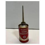 Texaco Home Lubricant Oil Can