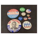 VTG Collection of Political Campaign Buttons