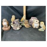 Owl Figurine Collection