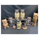 Ceramic Owl Figurines