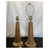 2-VTG Mid-Century Modern Table Lamps