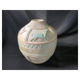 Vintage Native American Hozoni Pottery Vase