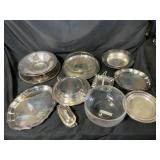 Lg Selection of Sivler Plated Ware