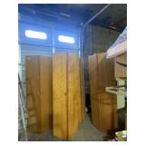 Four Two Panel Louver Doors