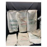 Vintage Seed and Feed Sacks