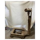 Vintage Cast Iron Platform Scale