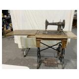 Antique Golden Star Treadle Sewing Machine