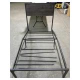 Twin Sized Bed Frame with Head Board