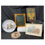 Owl-Themed Decor Items