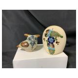 Mexican Ceramic Owl Figures