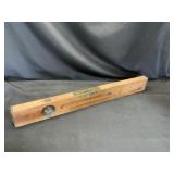 Vintage Stanley No 3 Wood Carpenter Level