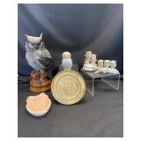 Owl Figurines and Plaques