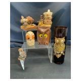 Owl-Themed Decor Items