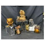 Owl Figurines and Decor