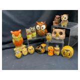 Ceramic Owl Figurines