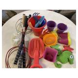 Badminton Set & Sand Toys