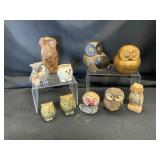 Owl Figurines