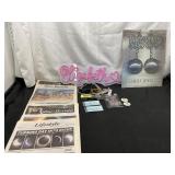 Memorabilia:  Solar Eclipse, Concert, & More