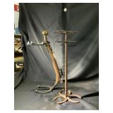 Vintage Harness Stand & Horseshoe Stand