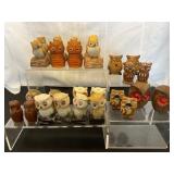 VTG Owl-Themed Salt and Pepper Shakers