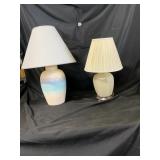 Two household lamps