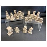 Resin Owl Figurines