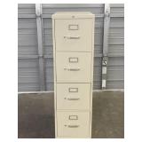 HON 4-Drawer Metal Filing Cabinet
