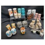 Owl Salt and Pepper Shakers