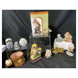 Owl Figurines and Decor