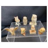 Miniature Owl Figurines