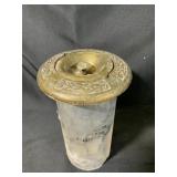 Brass and Metal Ashes Urn