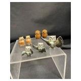 Ceramic Owl Figurines