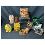 Owl-Themed Decor Items