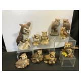 Ceramic Owl Figurines