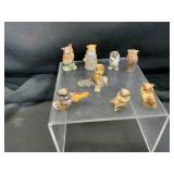 Ceramic Owl Figurines
