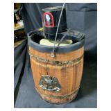 Wooden Ice Cream Maker with Electric Motor