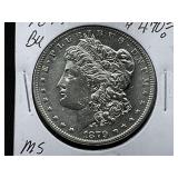 1879-P Morgan Silver Dollar