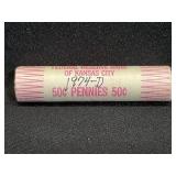 Roll of Original 1974-D Pennies 50 Coins