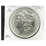 1885-P Morgan Silver Dollar