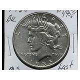 1935-S Peace Silver Dollar *LAST YEAR*