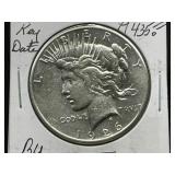 1926-S Peace Silver Dollar *Key Date*