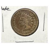 1870 Indian Head Penny *RARE DATE*