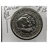 1953-S Washington-Carver Comm Silver Half Dollar