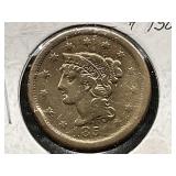 1851 Large Cent