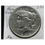 1934-S Peace Silver Dollar *RARE DATE*
