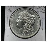 1891-P Morgan Silver Dollar