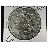 1890-CC Morgan Silver Dollar *RARE DATE*