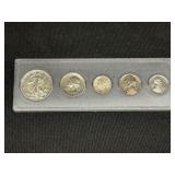 1943 Silver Year Coin Set