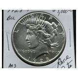 1928-P Peace Silver Dollar *VERY RARE DATE*