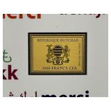 1/1000 Oz. Gold Bar Cased on ï¿½Thank Youï¿½ Card